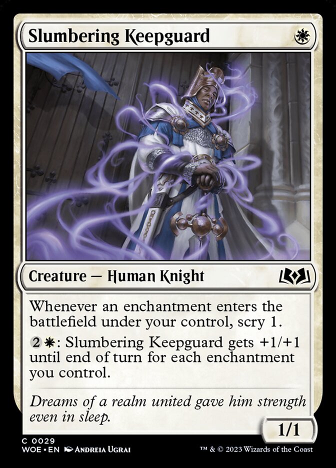 Slumbering Keepguard card front
