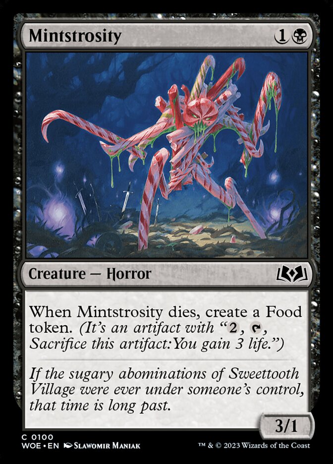 Mintstrosity card front