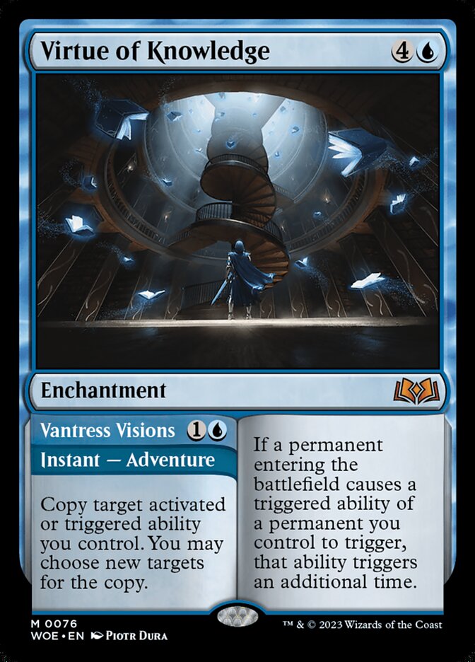 Virtue of Knowledge card front