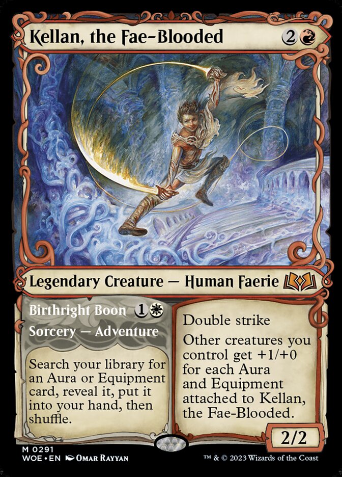 Kellan, the Fae-Blooded card front