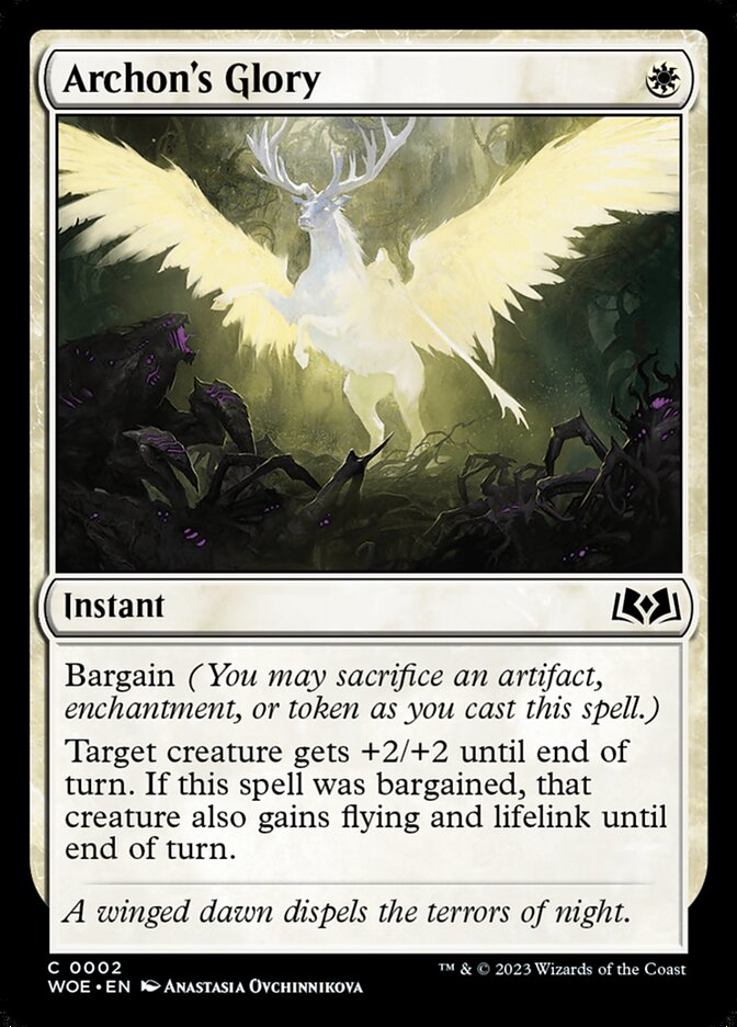 Archon's Glory card front
