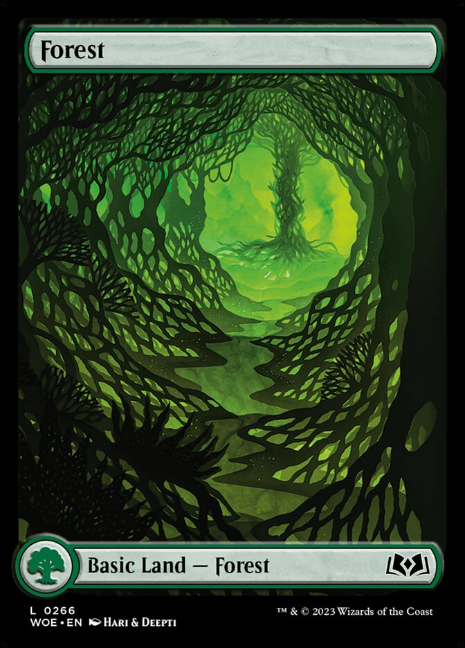 Forest card front