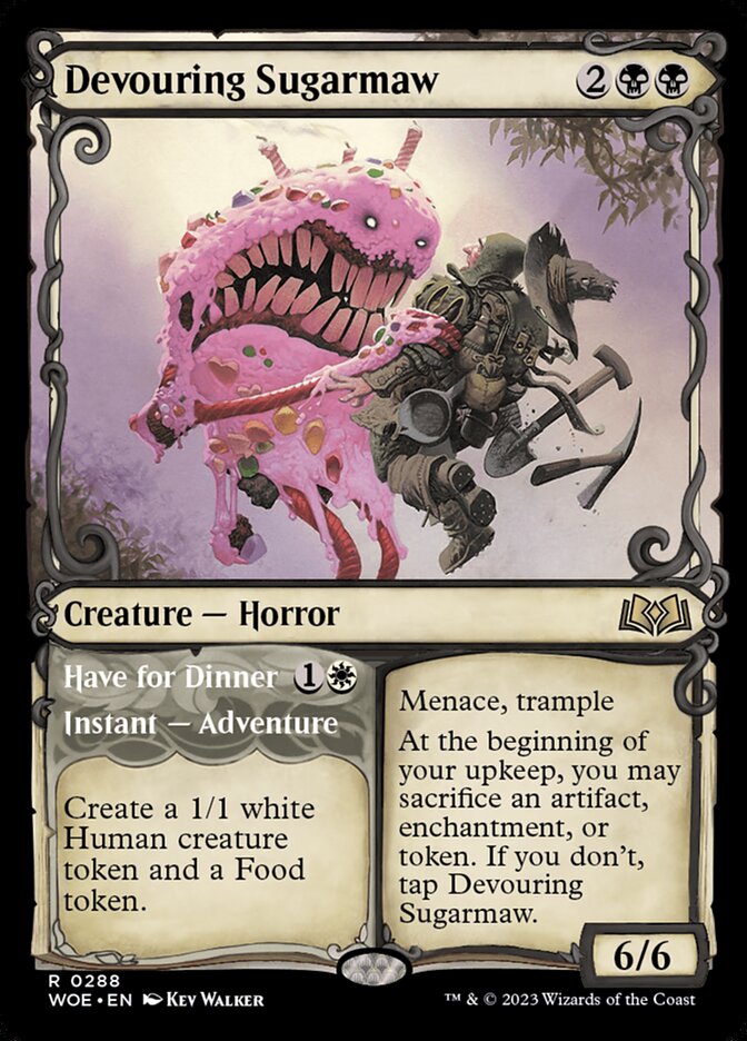 Devouring Sugarmaw card front