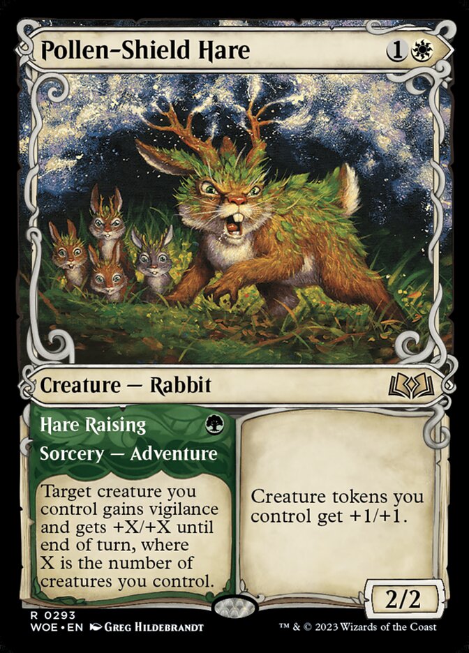 Pollen-Shield Hare card front
