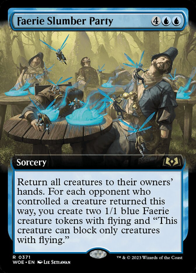 Faerie Slumber Party card front