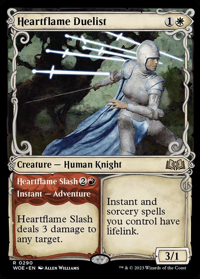 Heartflame Duelist card front