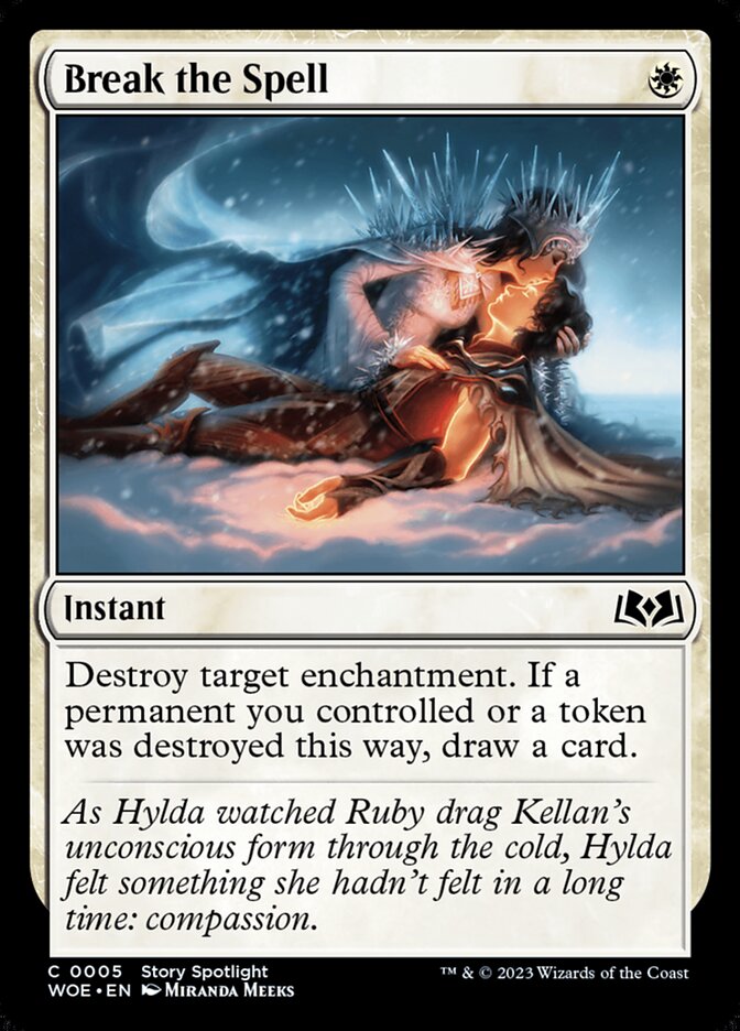Break the Spell card front