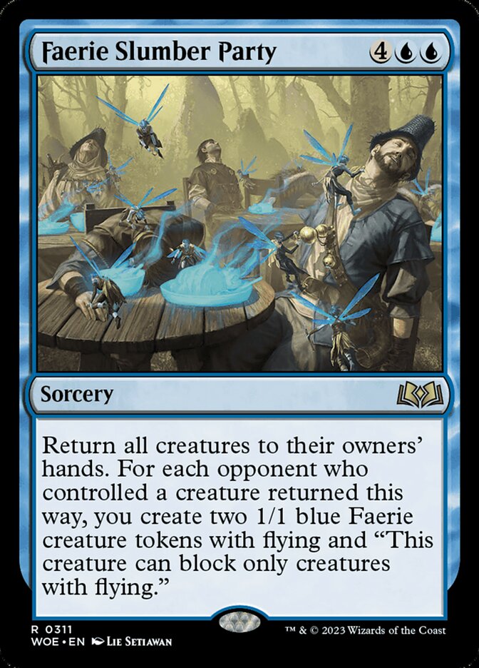 Faerie Slumber Party card front