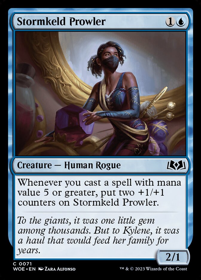 Stormkeld Prowler card front