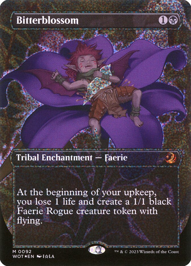 Bitterblossom card front