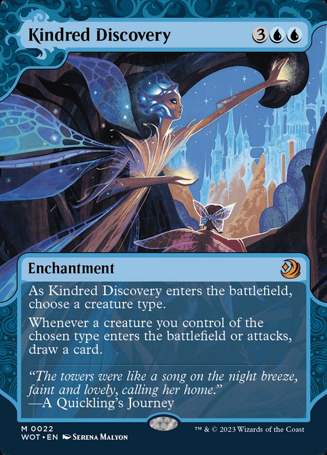 Kindred Discovery card front