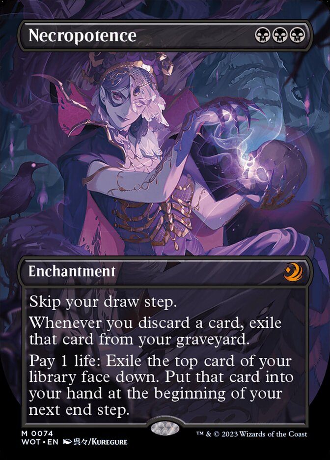 Necropotence card front