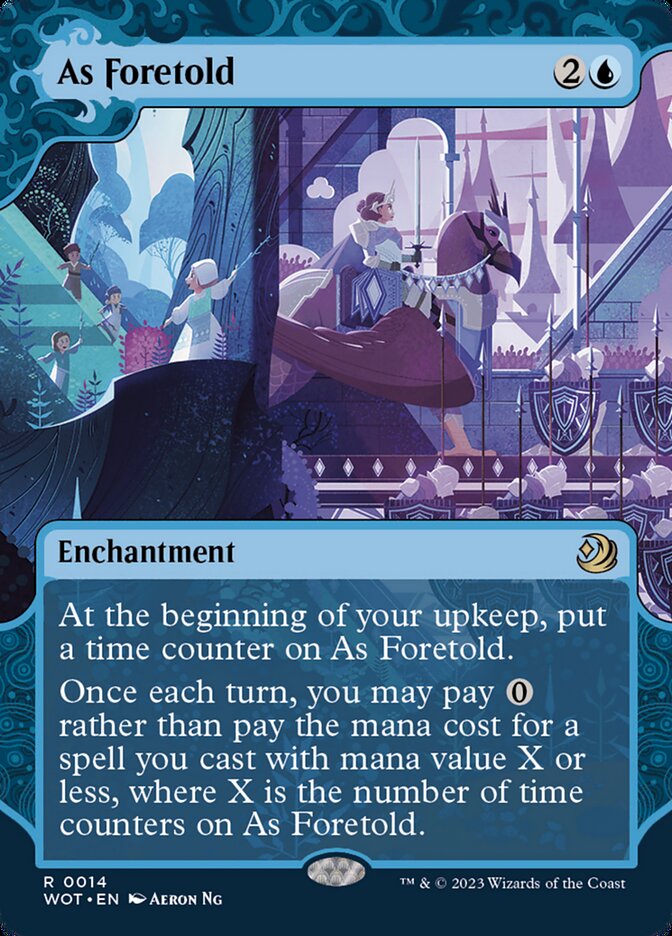 As Foretold card front