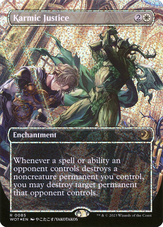 Karmic Justice card front