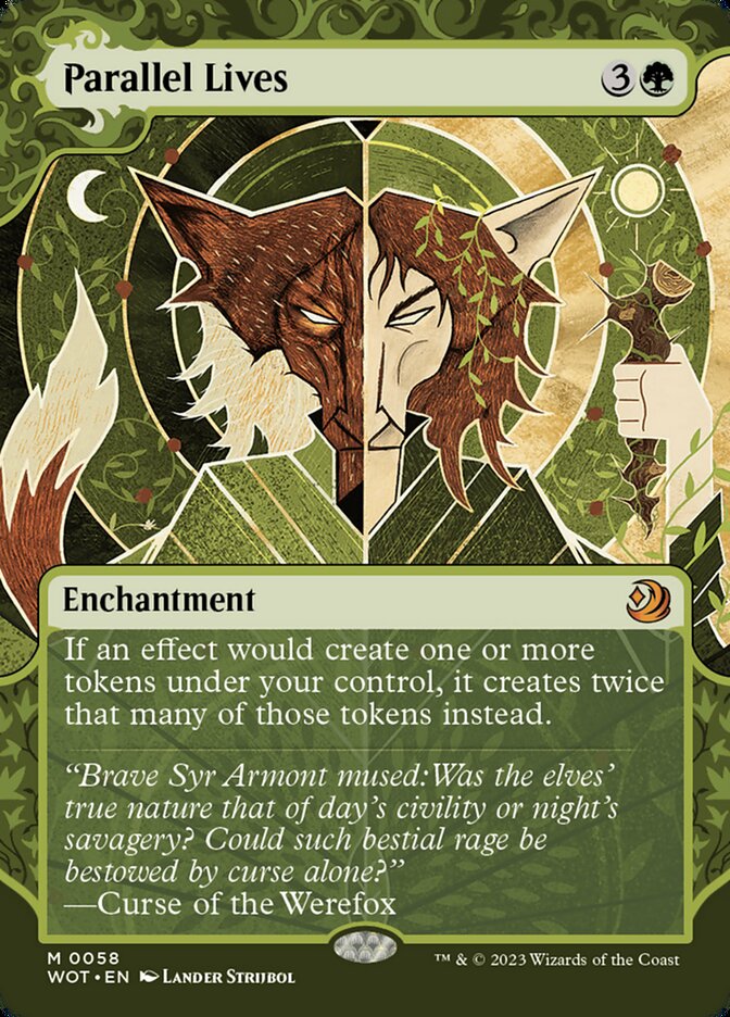 Parallel Lives card front