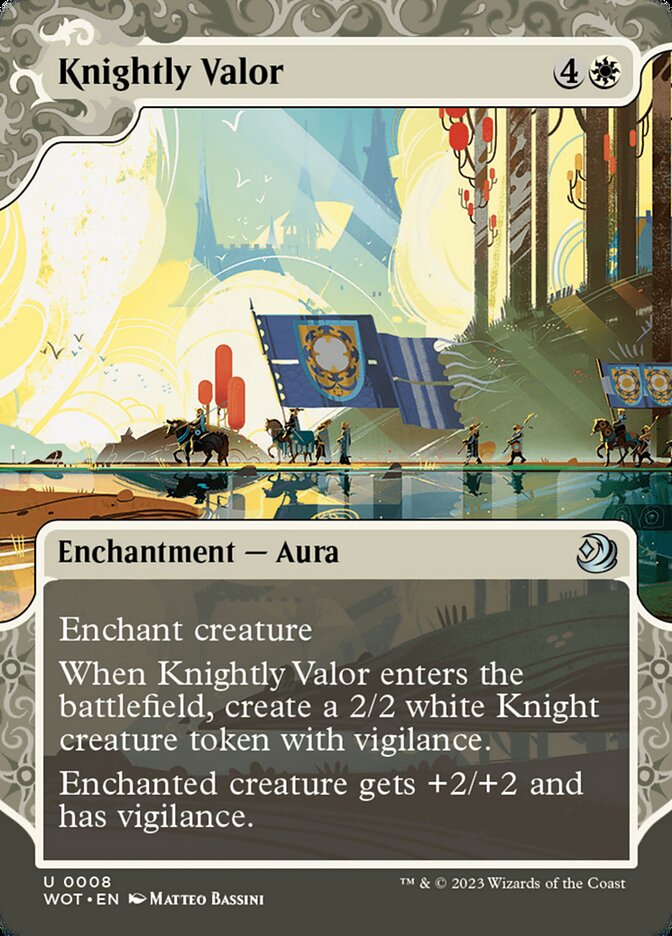Knightly Valor card front