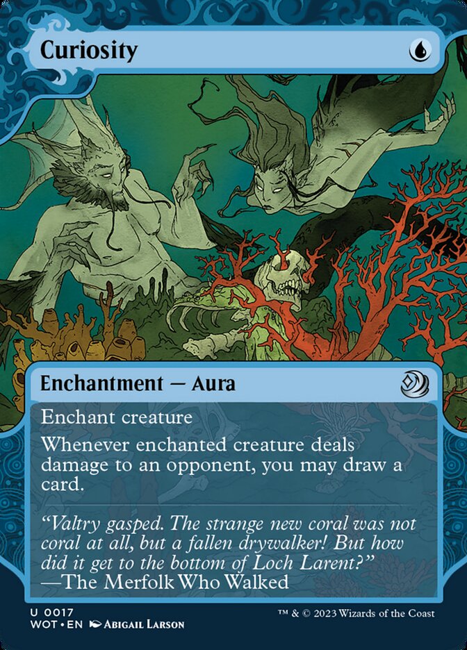 Curiosity card front