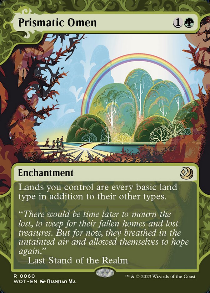 Prismatic Omen card front