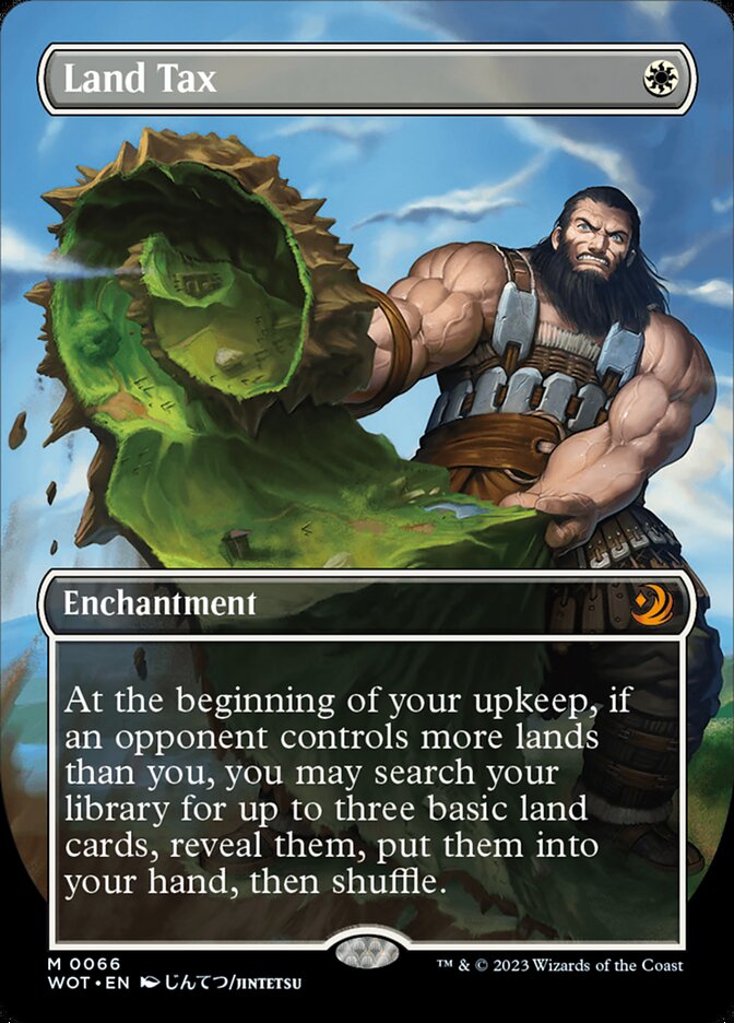 Land Tax card front