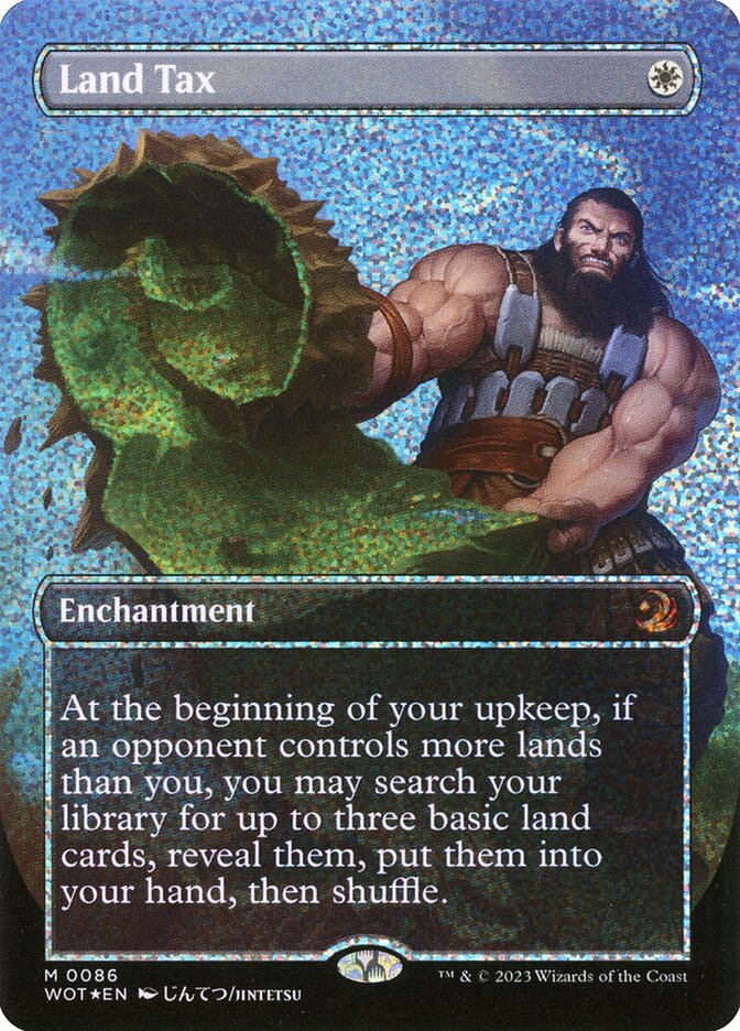 Land Tax card front
