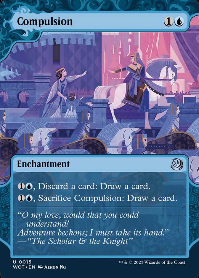 Compulsion card front