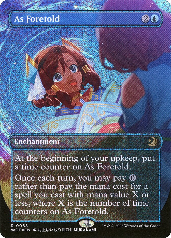 As Foretold card front