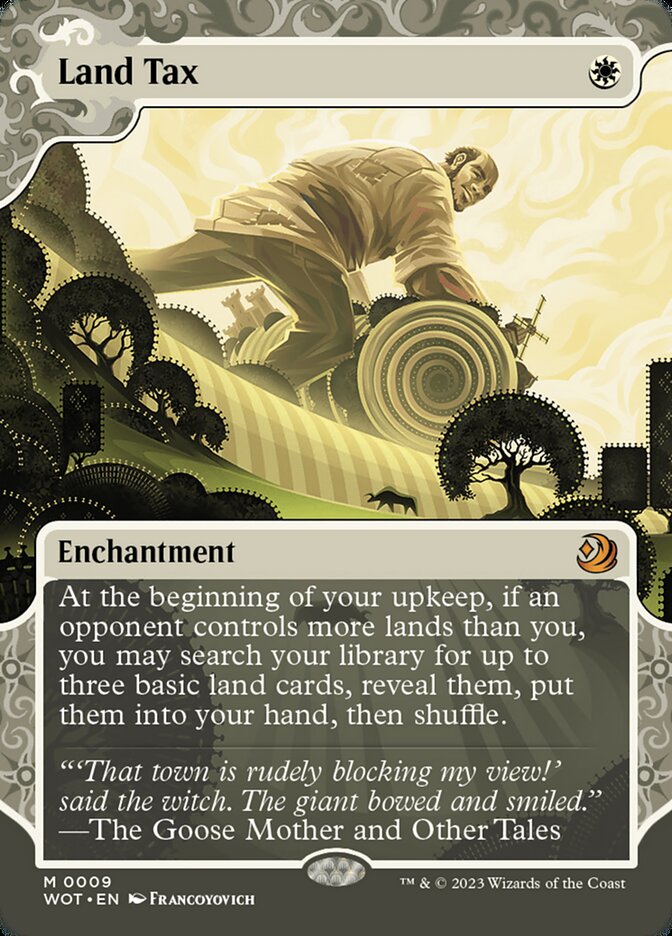 Land Tax card front