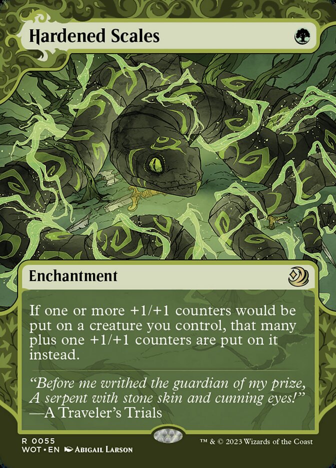Hardened Scales card front