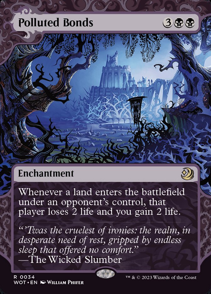 Polluted Bonds card front