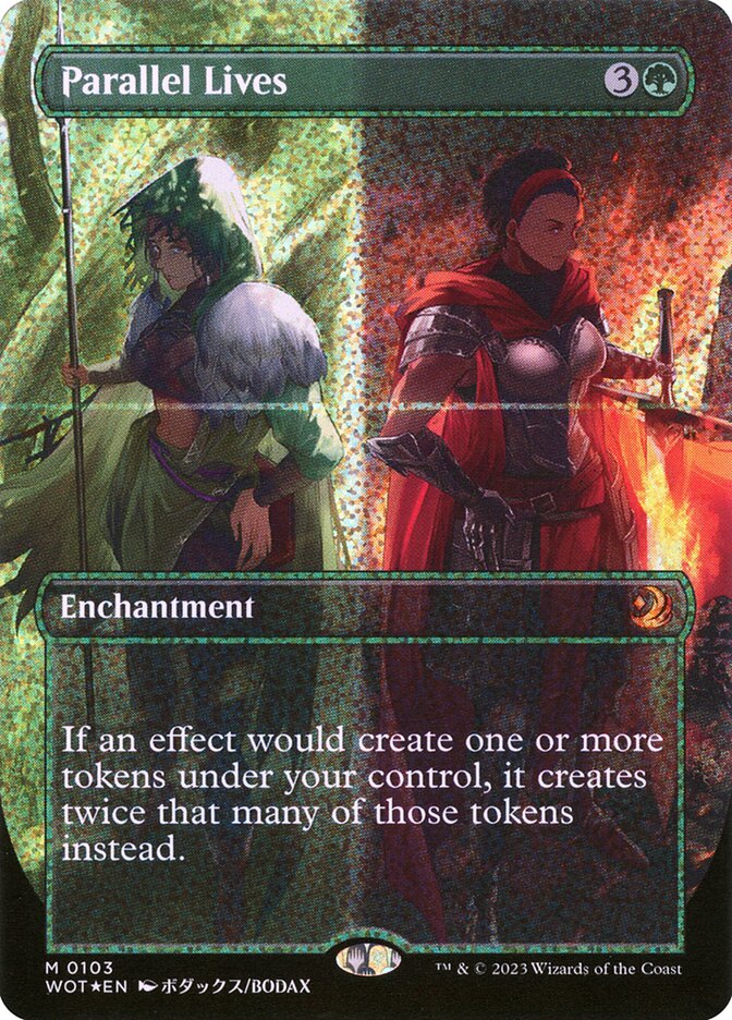 Parallel Lives card front