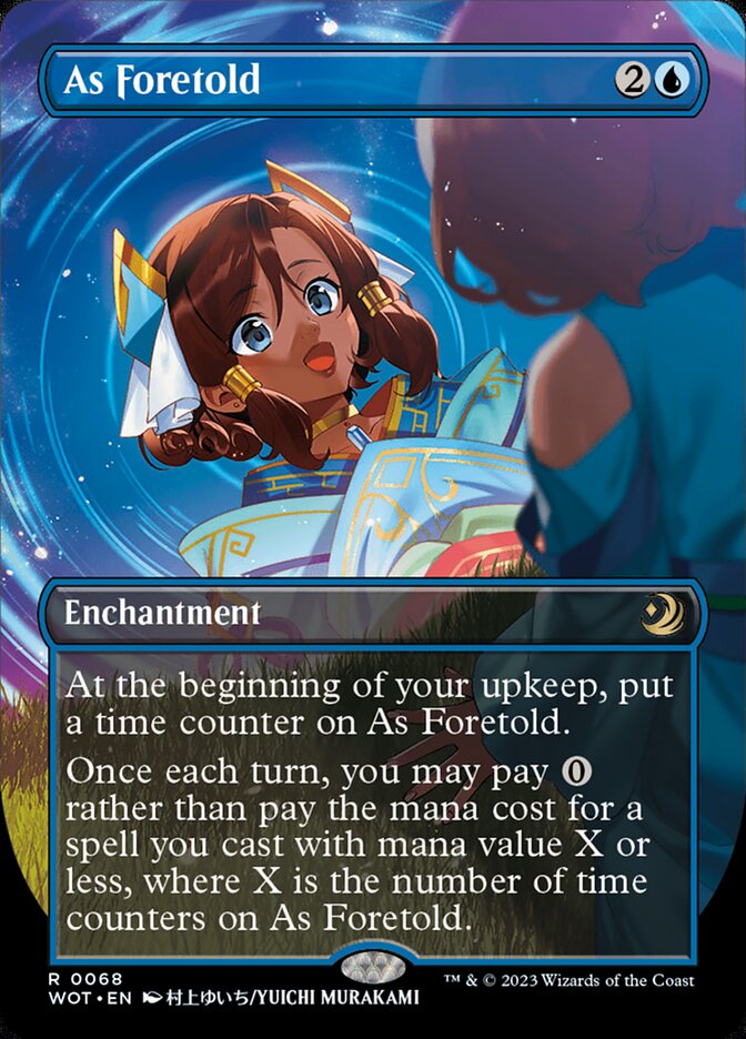 As Foretold card front