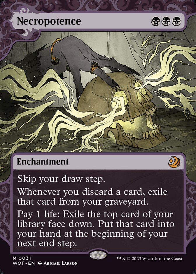 Necropotence card front