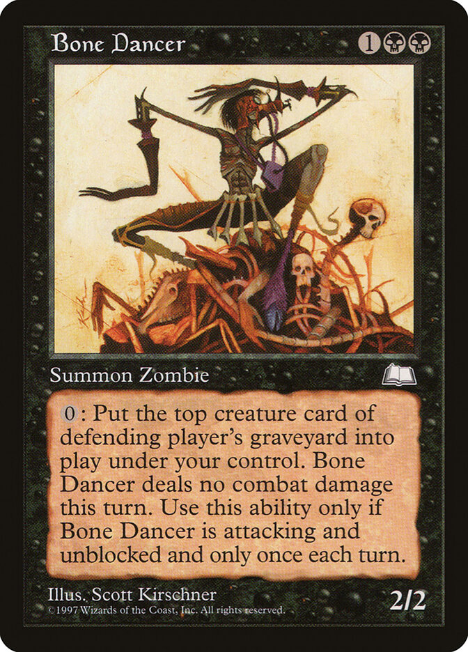 Bone Dancer card front