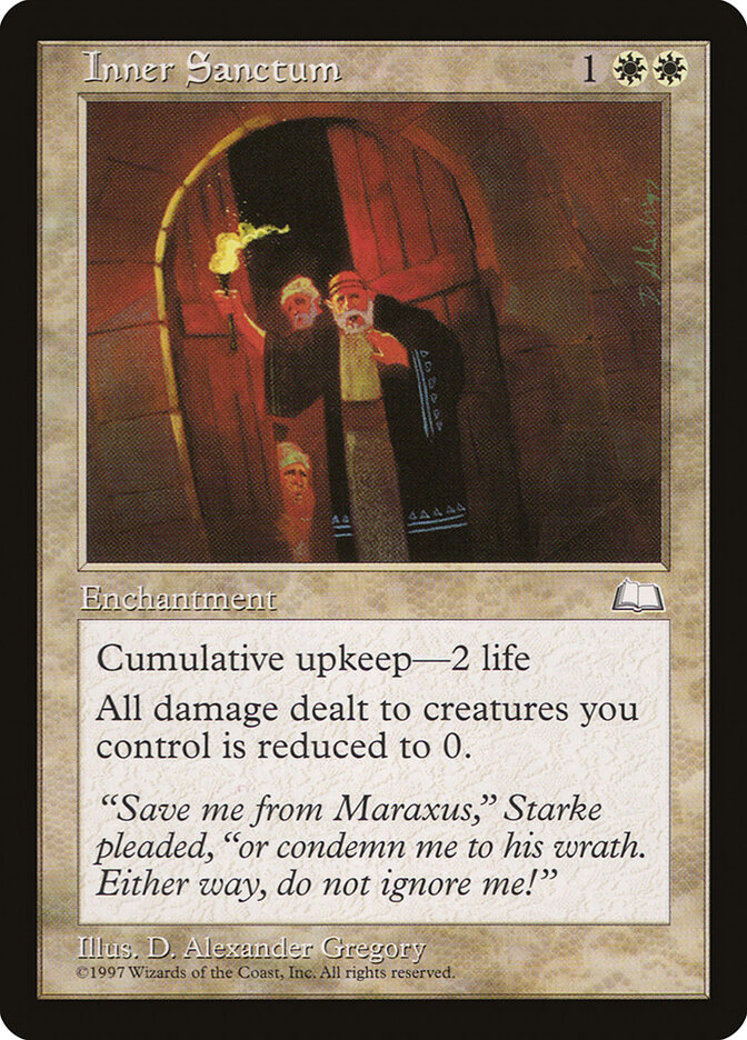 Inner Sanctum card front