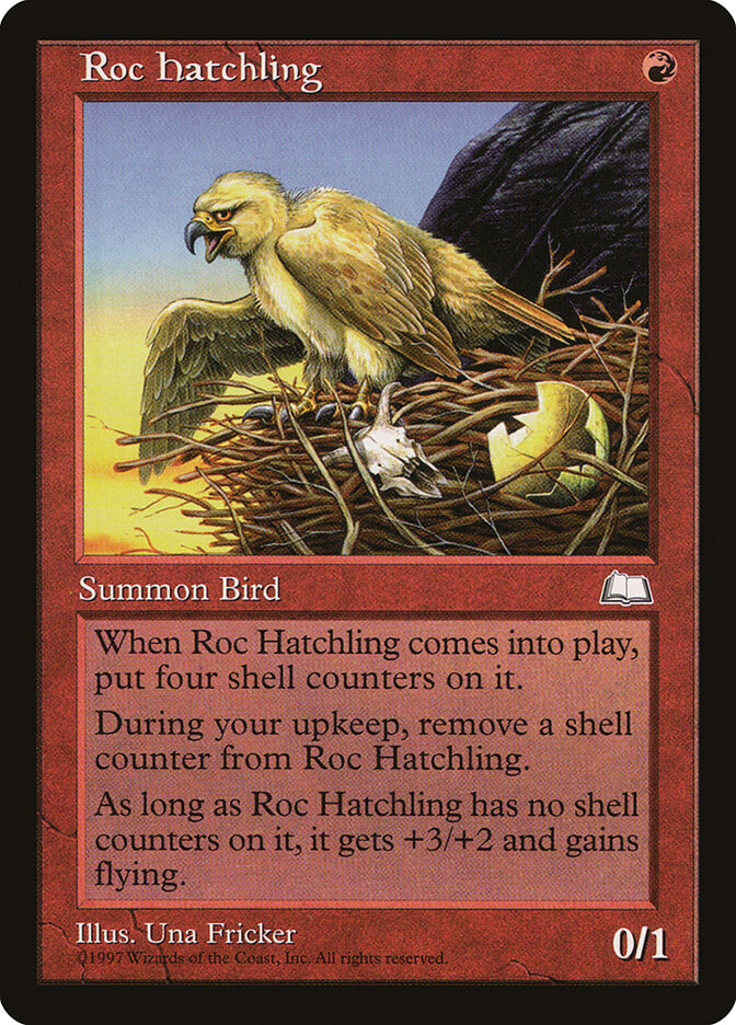 Roc Hatchling card front