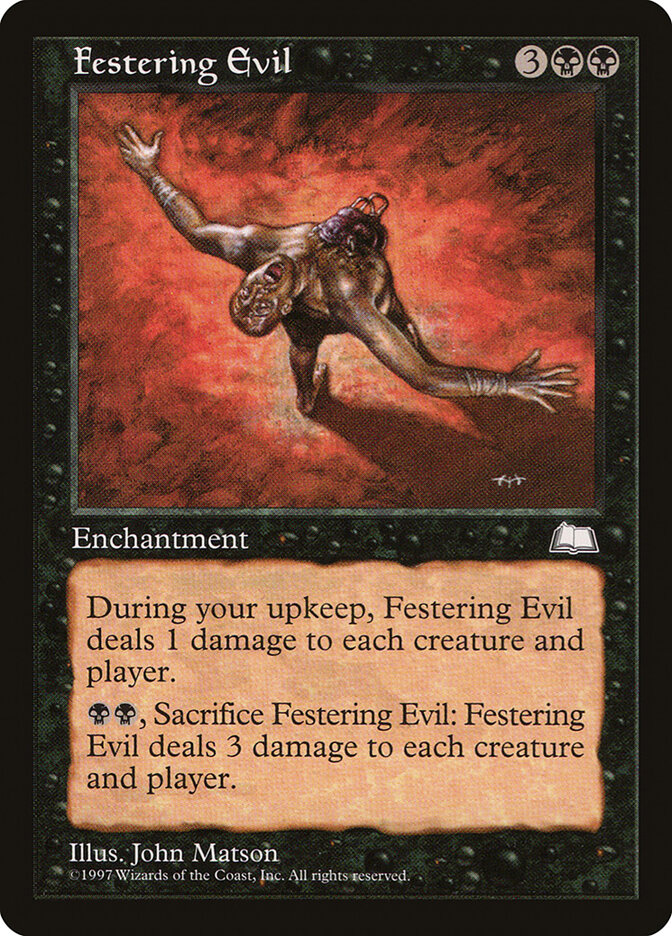 Festering Evil card front