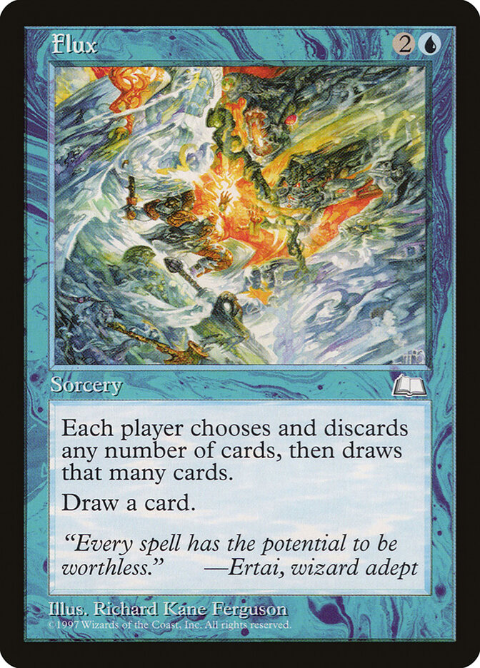 Flux card front