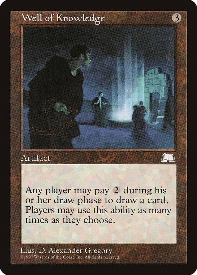 Well of Knowledge card front
