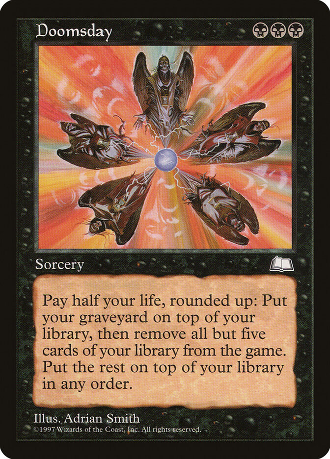 Doomsday card front