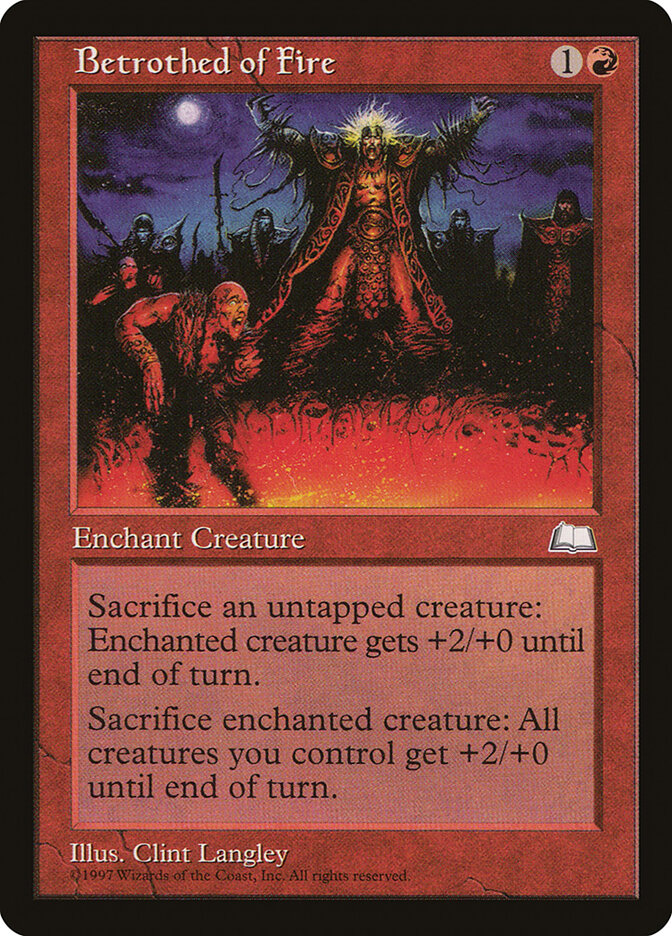 Betrothed of Fire card front