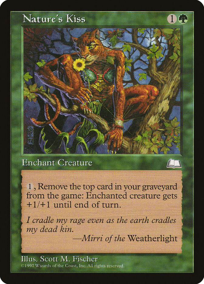Nature's Kiss card front