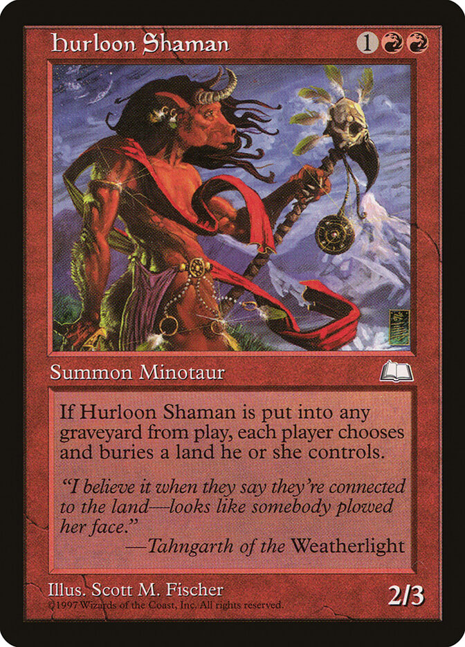 Hurloon Shaman card front