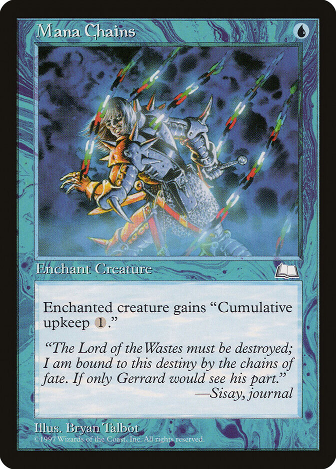 Mana Chains card front