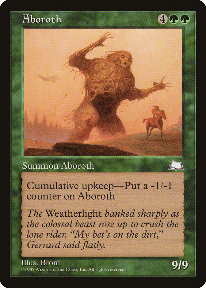 Aboroth card front