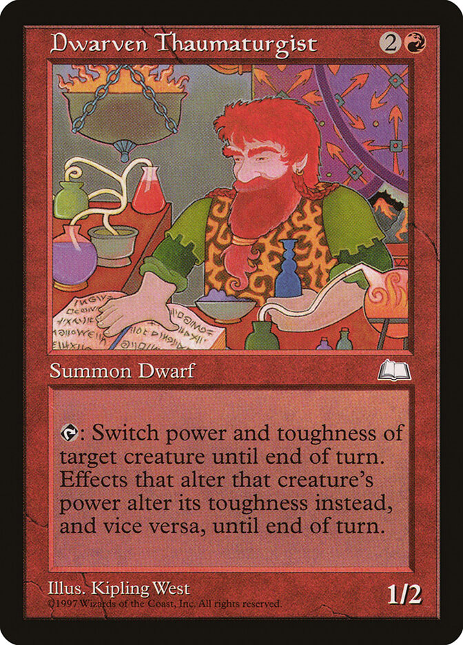 Dwarven Thaumaturgist card front