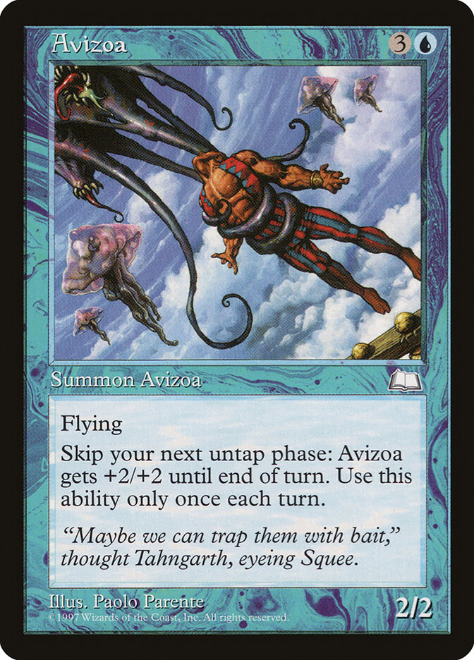 Avizoa card front
