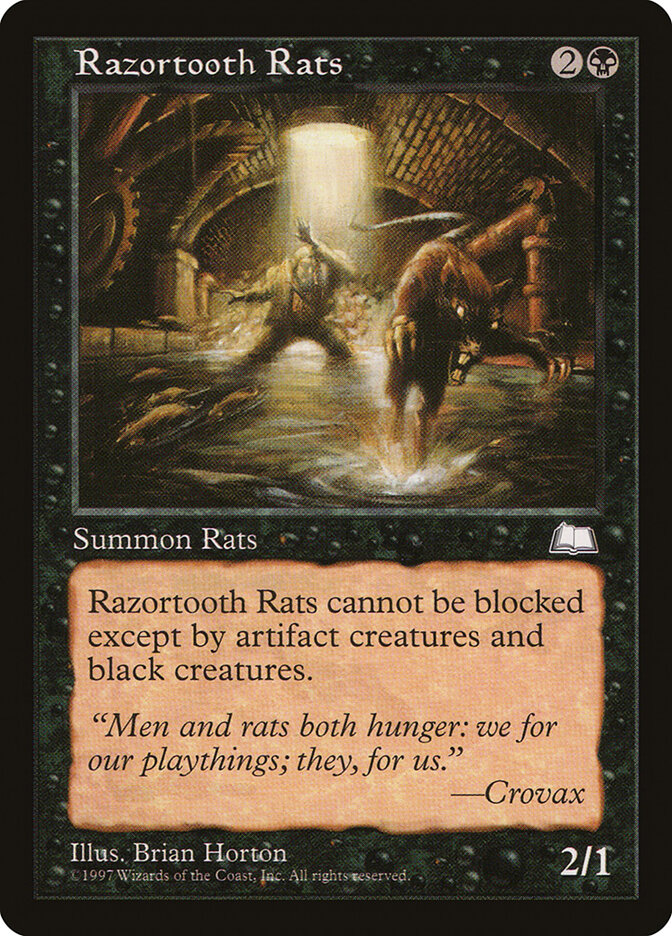 Razortooth Rats card front