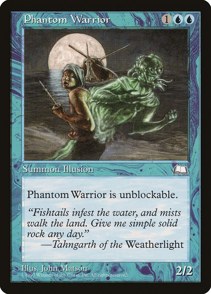 Phantom Warrior card front