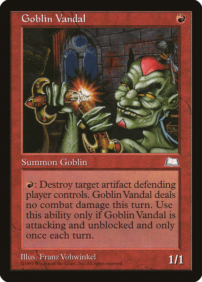 Goblin Vandal card front