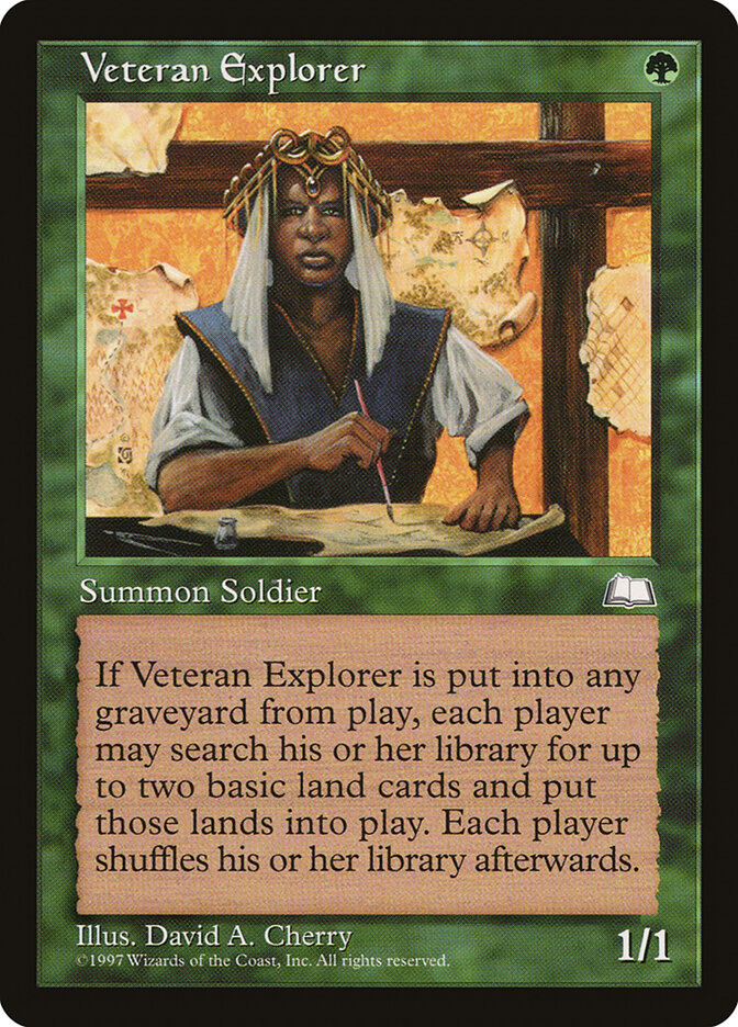 Veteran Explorer card front